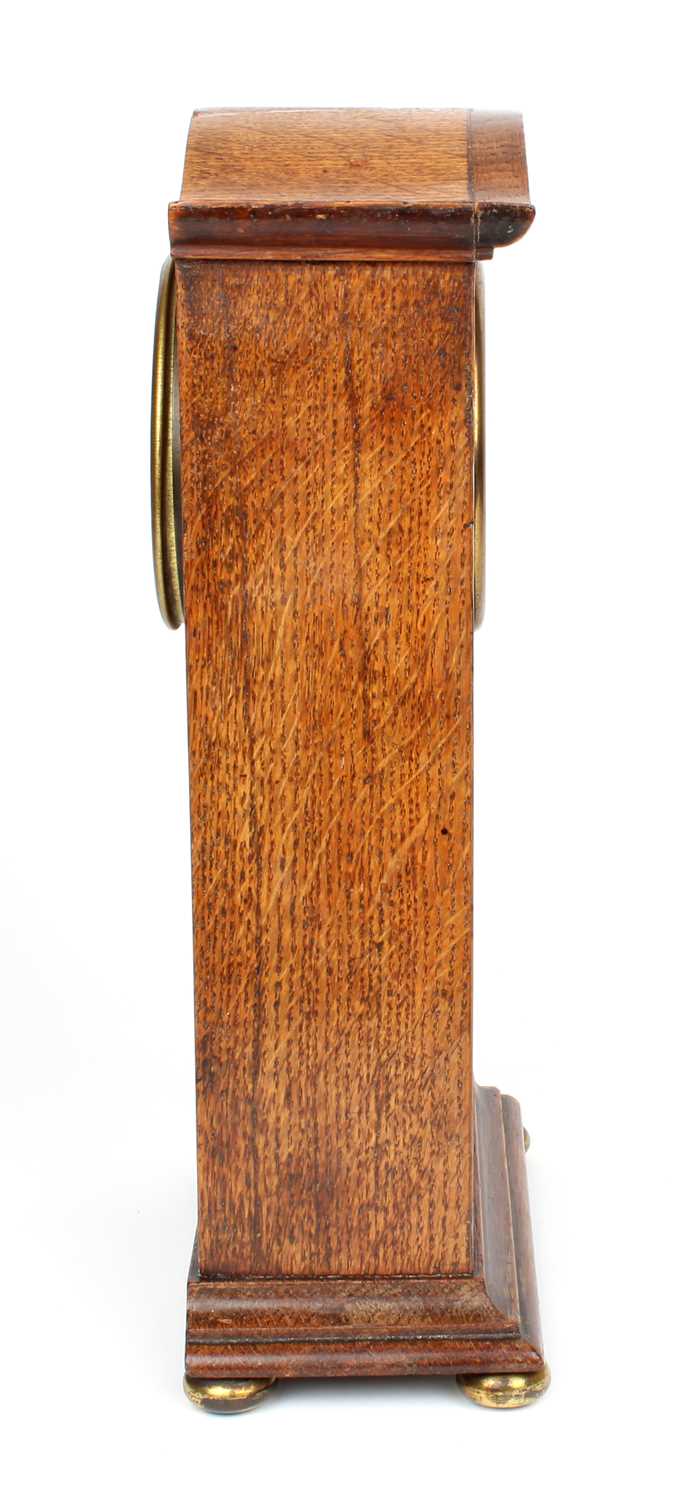 Liberty & Co. Arts & Crafts Oak Cased Mantel Clock - Image 3 of 14