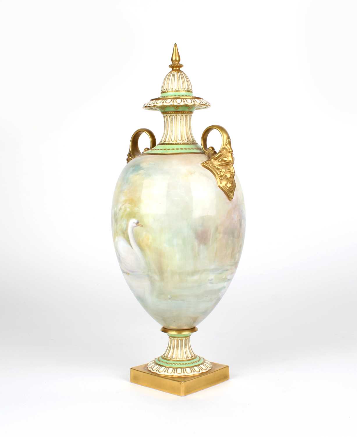 George White for Royal Doulton "Leda and the Swan" Urn - Image 6 of 20