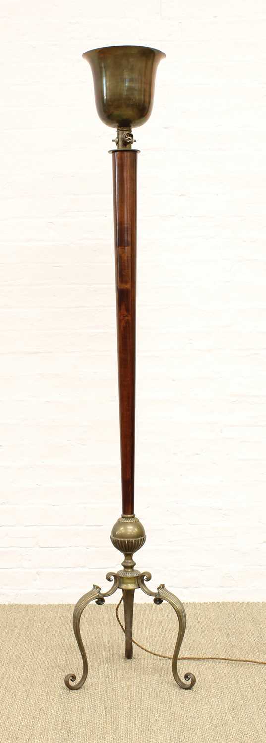 Attributed to Genet et Michon French Mid-Century Floor Lamp - Image 4 of 4