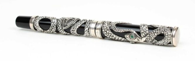Parker Sterling Silver "Snake" Limited Edition Fountain Pen