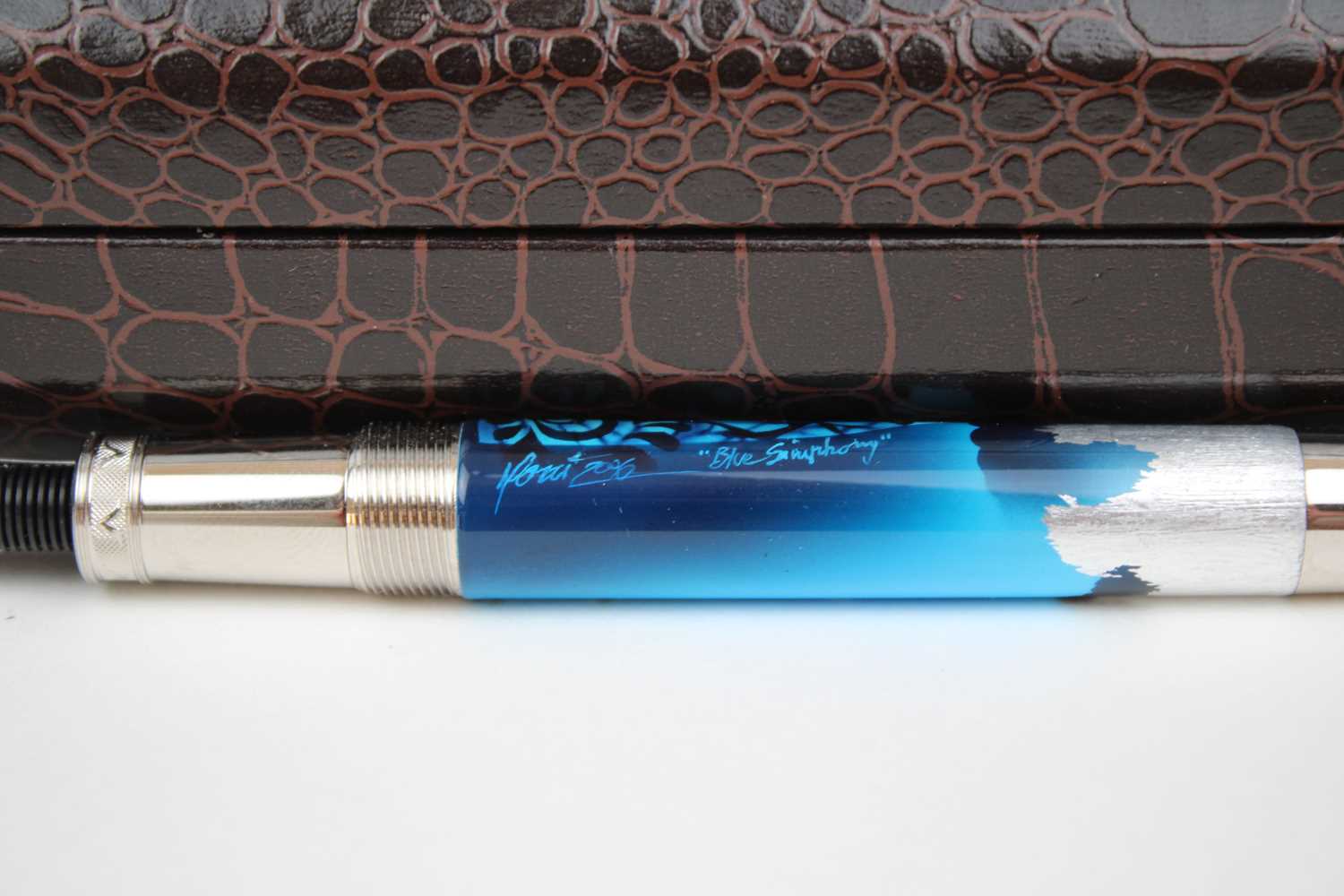 Claudio Mazzi for Visconti, Firenze "Blue Symphony" Limited Edition Fountain Pen - Image 7 of 7