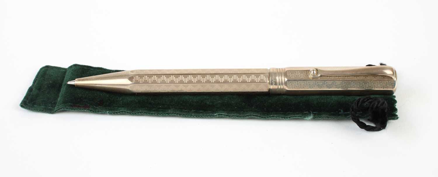 Montegrappa .925 Silver Mounted Fountain Pen and Propelling Pencil - Image 2 of 3