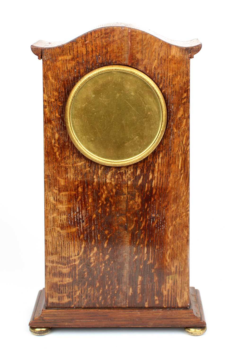 Liberty & Co. Arts & Crafts Oak Cased Mantel Clock - Image 4 of 14