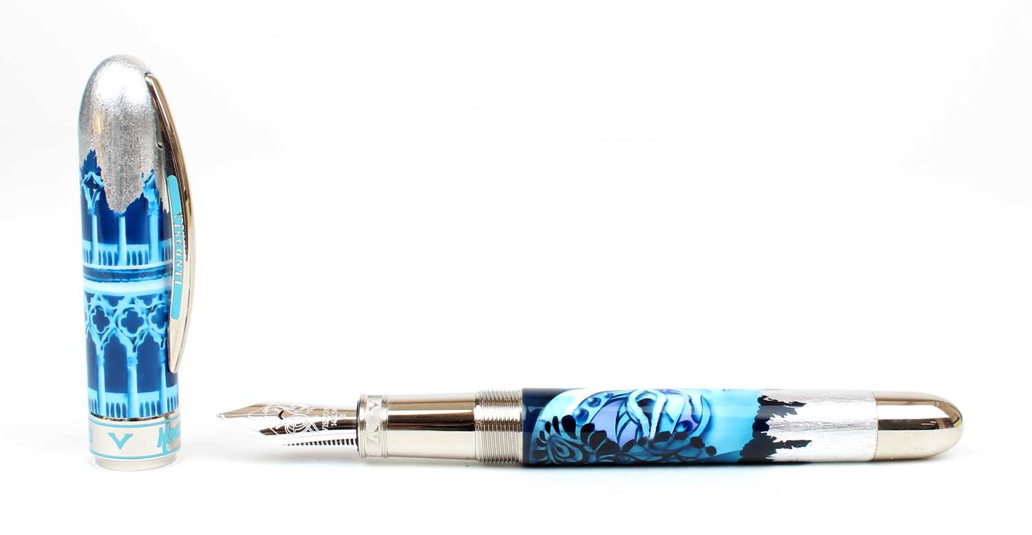 Claudio Mazzi for Visconti, Firenze "Blue Symphony" Limited Edition Fountain Pen - Image 2 of 7