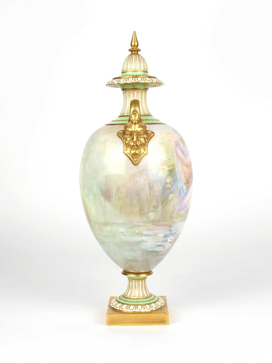 George White for Royal Doulton "Leda and the Swan" Urn - Image 7 of 20