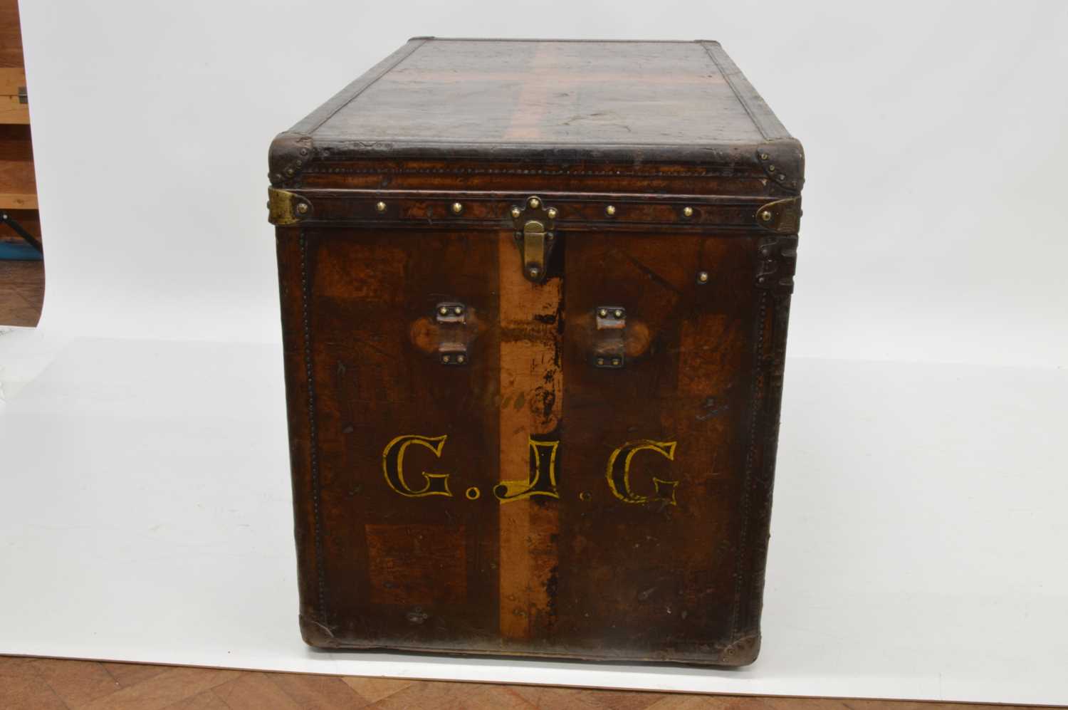 Louis Vuitton Impressive and Early Travelling Trunk - Image 4 of 11