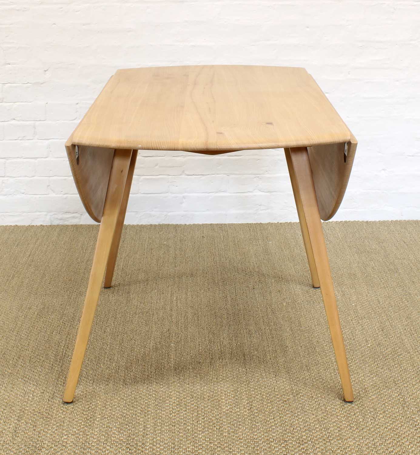 Lucian Ercolani for Ercol Model 384 "Windsor" Drop-Leaf Dining Table - Image 12 of 12