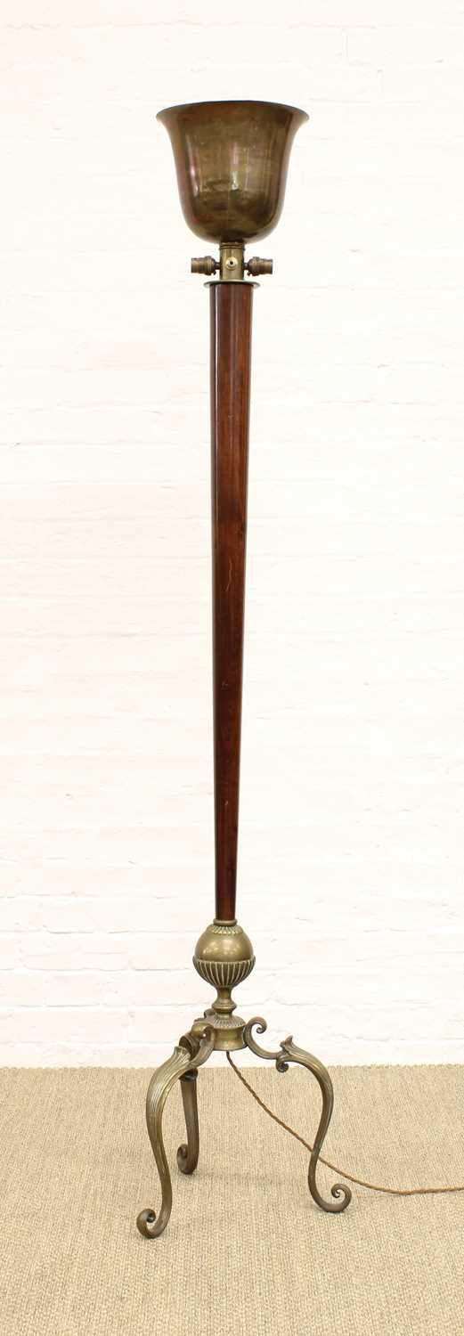 Attributed to Genet et Michon French Mid-Century Floor Lamp