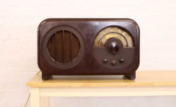 Wells Coates for Ekco (E. K. Cole Ltd.), Southend-On-Sea "Type AC. 85" Superhet Radio Receiver