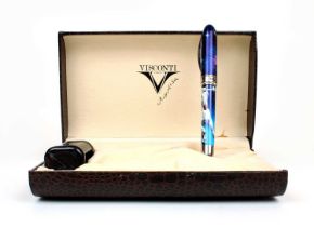 Claudio Mazzi for Visconti, Firenze "Running in the Space" Limited Edition Fountain Pen