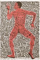 After Keith Haring (American 1958-1990) "Keith Haring: Into 84" Exhibition Poster