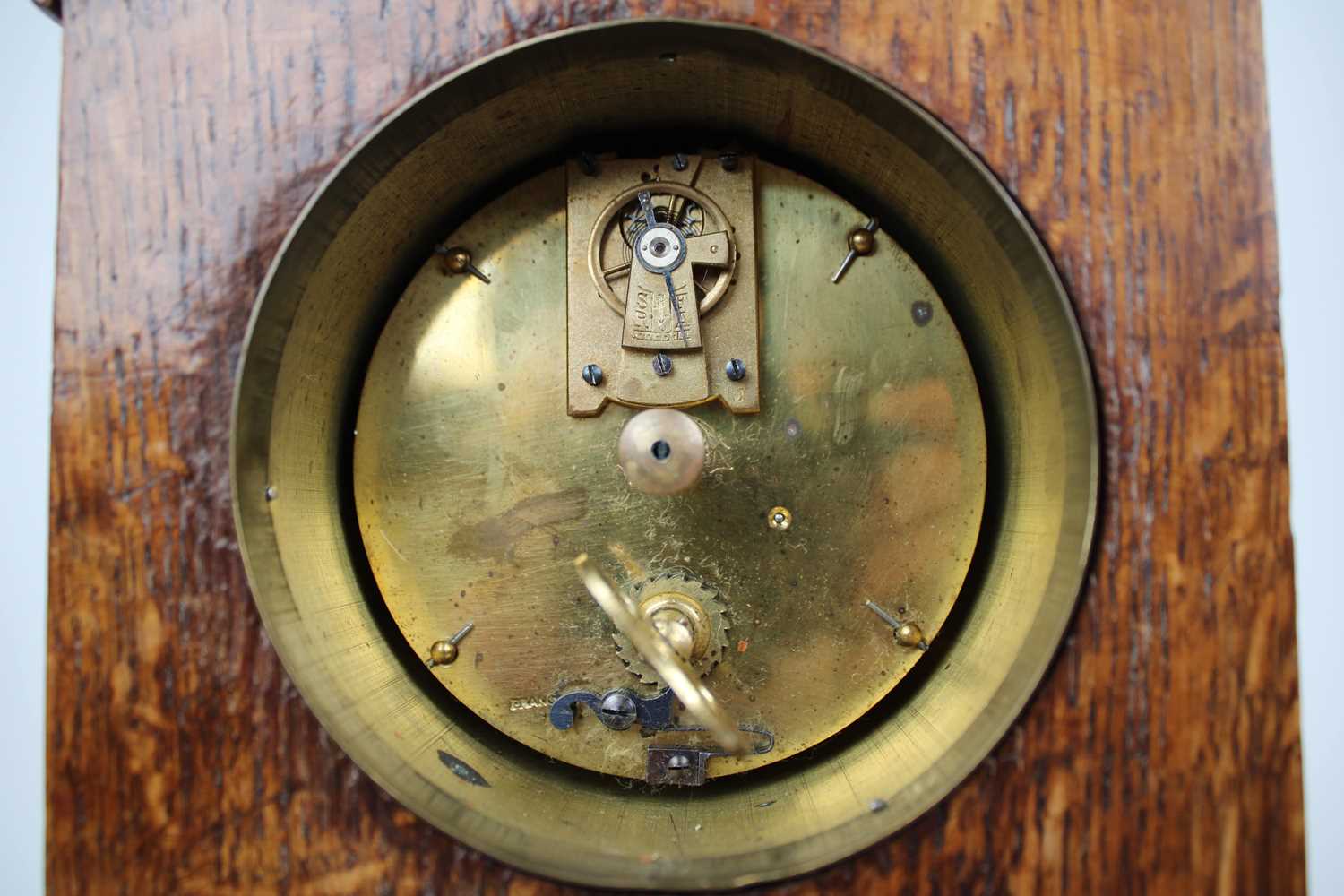 Liberty & Co. Arts & Crafts Oak Cased Mantel Clock - Image 9 of 14