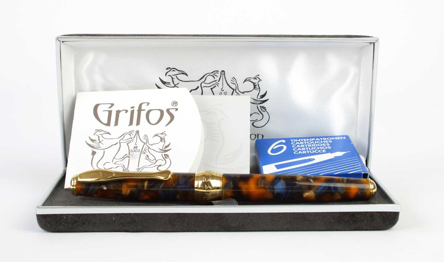 Grifos, Italy "Harlequin" Fountain Pen - Image 3 of 3