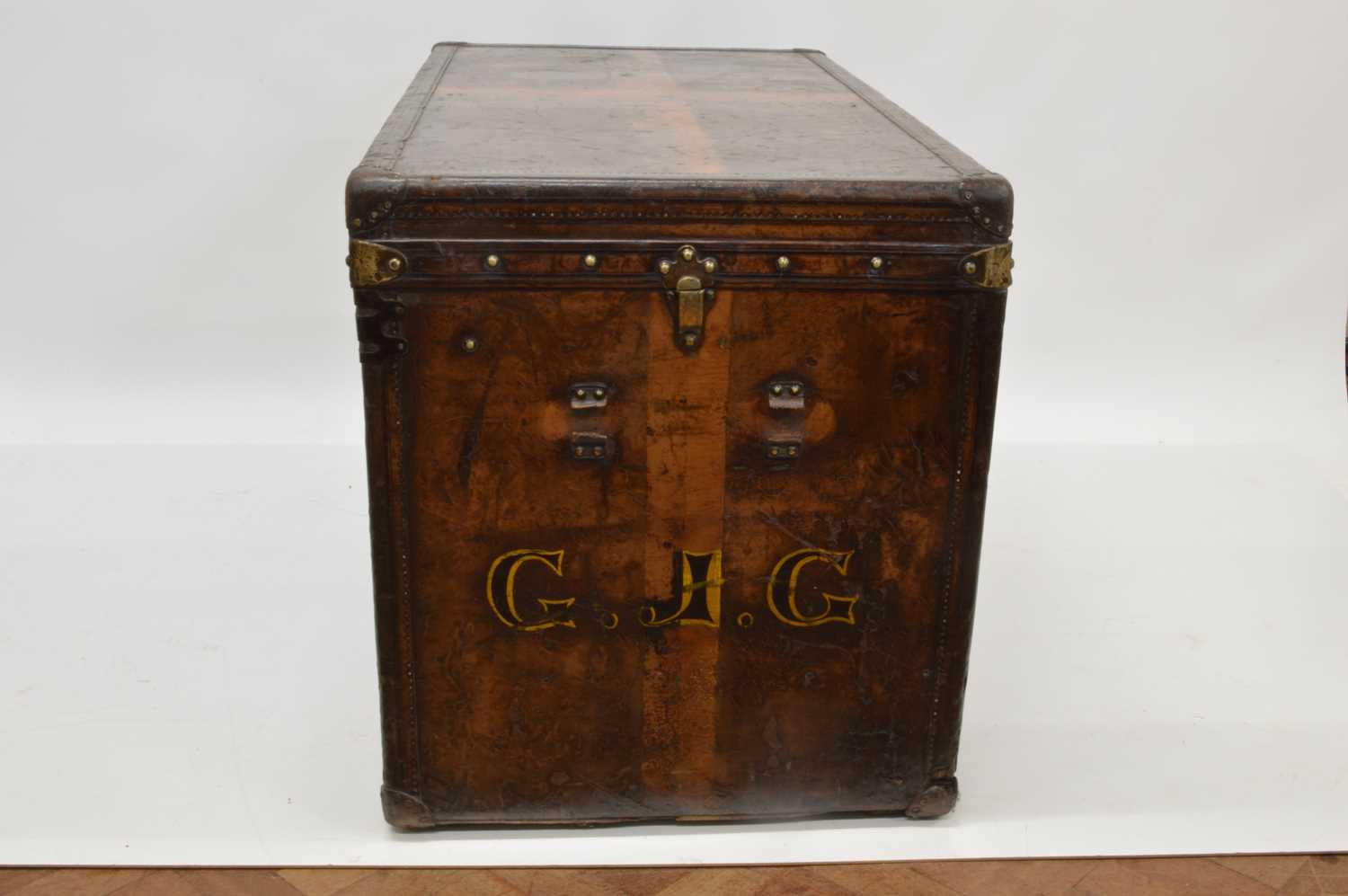 Louis Vuitton Impressive and Early Travelling Trunk - Image 5 of 11