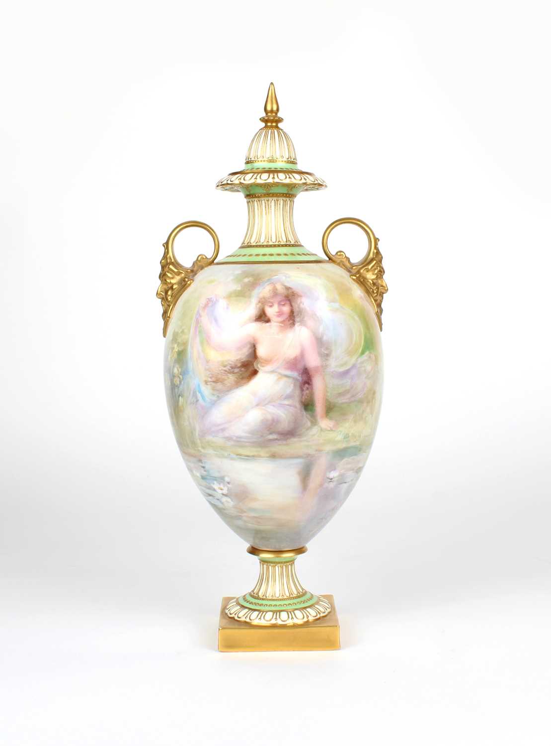 George White for Royal Doulton "Leda and the Swan" Urn