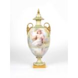 George White for Royal Doulton "Leda and the Swan" Urn