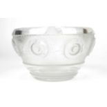 Daum, Nancy French Art Deco Glass Bowl
