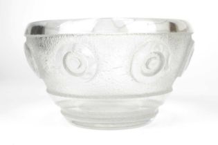 Daum, Nancy French Art Deco Glass Bowl