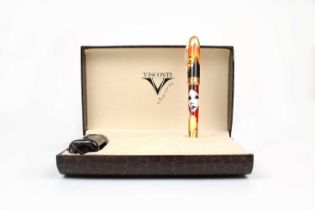 Claudio Mazzi for Visconti, Firenze "Red Symphony" Limited Edition Fountain Pen