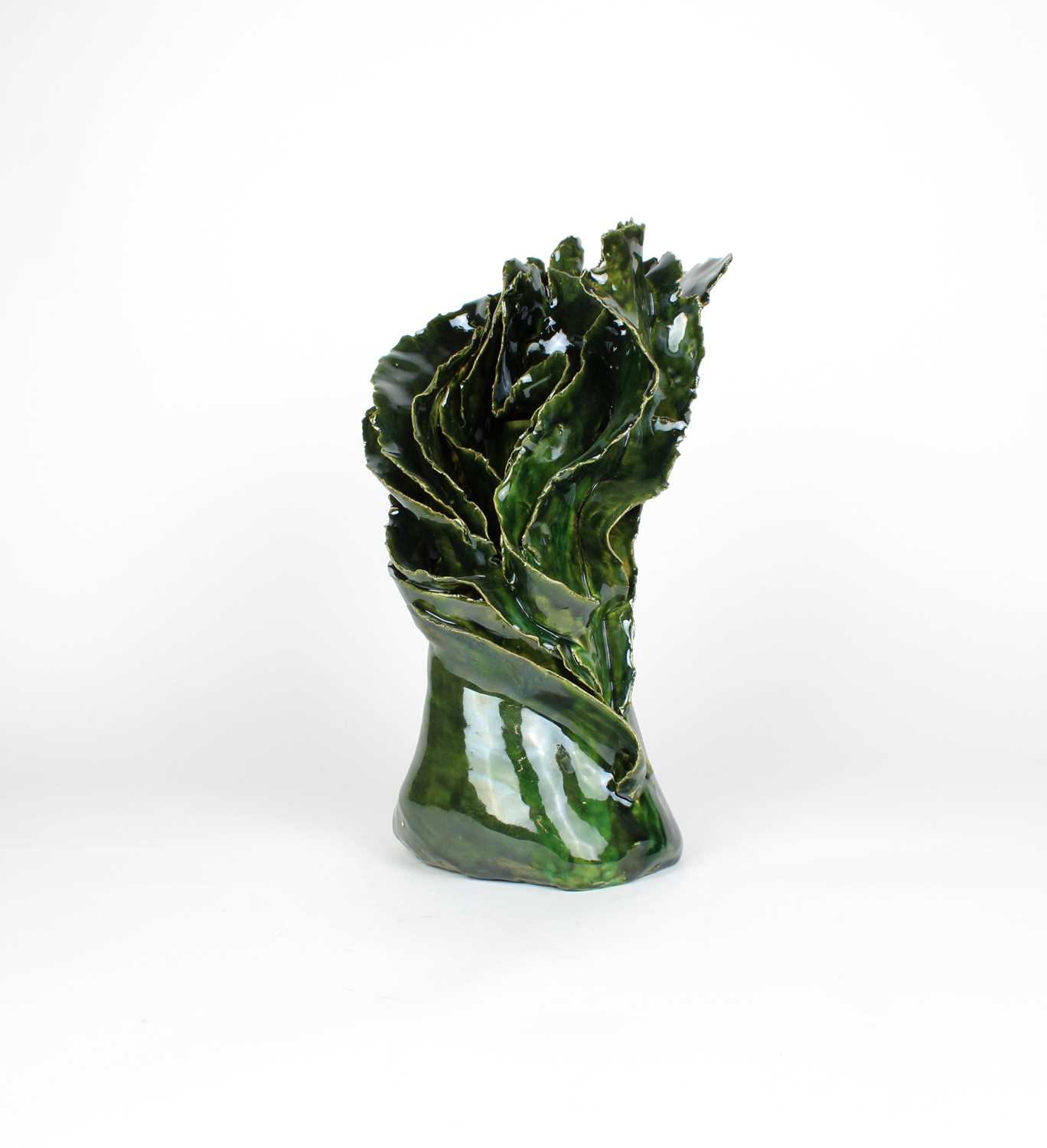 Ana Silva (Guatemala 1982-) Organic Vessel, From the Series "Aj II" ("Reedbed" in Q`eqchí) - Image 2 of 8