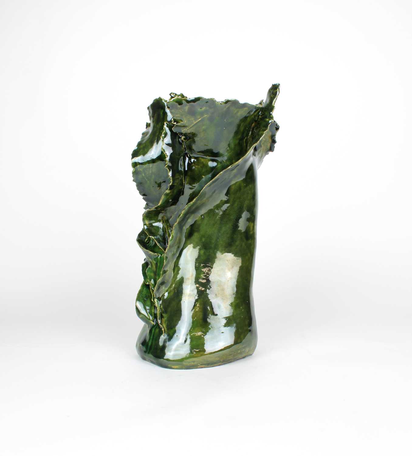 Ana Silva (Guatemala 1982-) Organic Vessel, From the Series "Aj II" ("Reedbed" in Q`eqchí) - Image 5 of 8