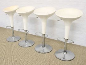 Stefano Giovannoni for Magis, Italy Set of Four "Bombo" Bar Stools