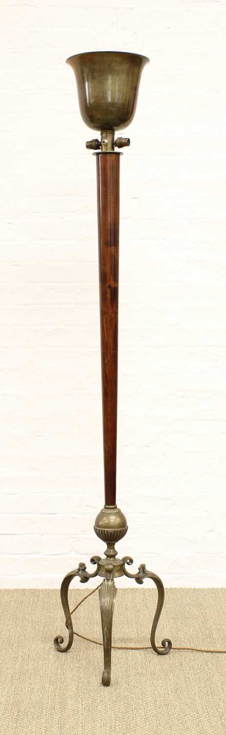 Attributed to Genet et Michon French Mid-Century Floor Lamp - Image 3 of 4