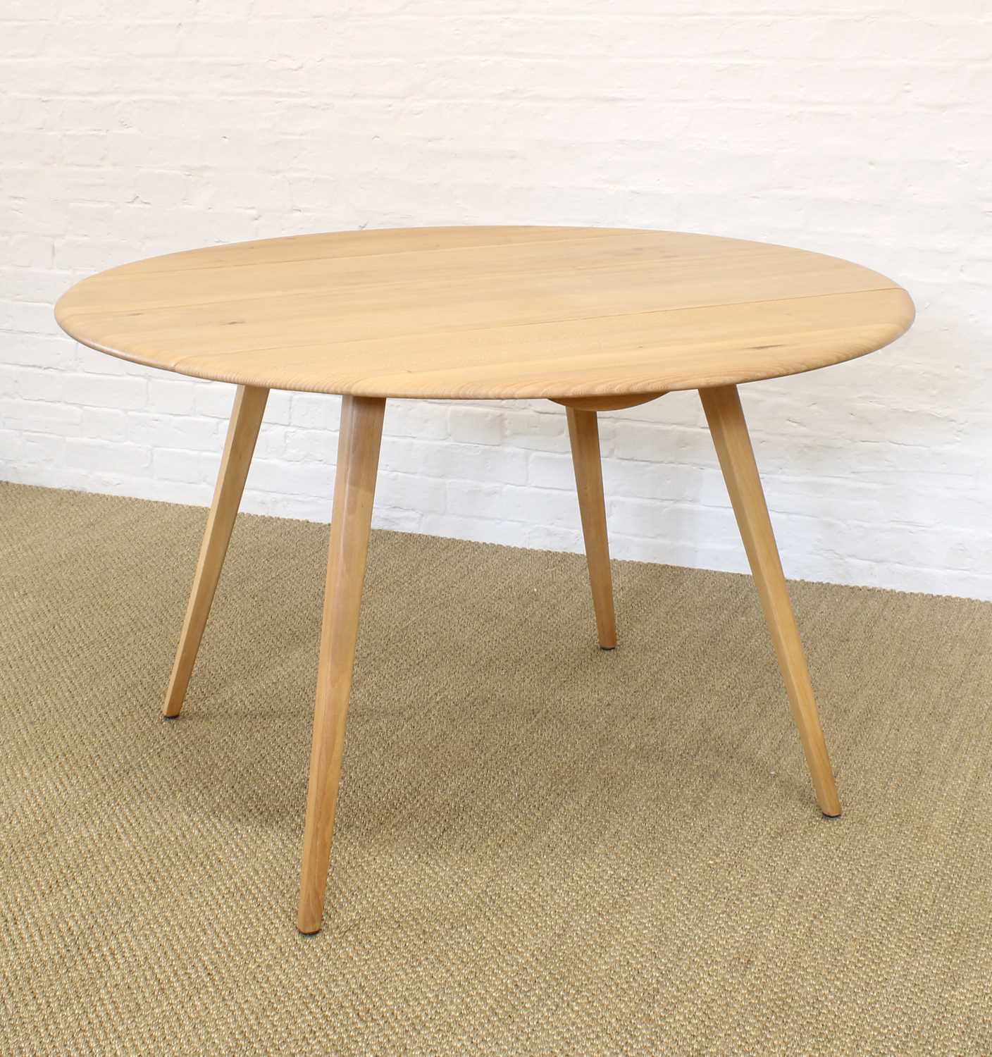 Lucian Ercolani for Ercol Model 384 "Windsor" Drop-Leaf Dining Table - Image 2 of 12