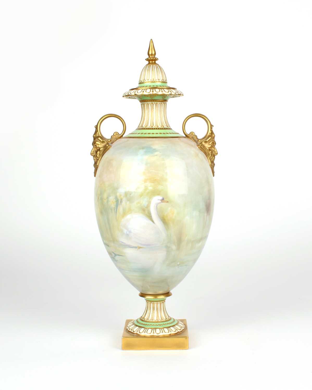 George White for Royal Doulton "Leda and the Swan" Urn - Image 5 of 20