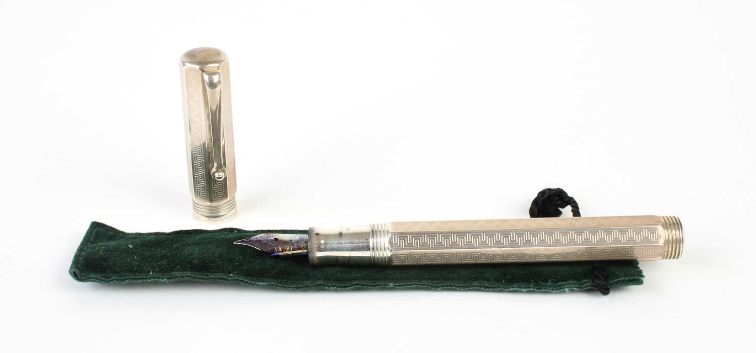 Montegrappa .925 Silver Mounted Fountain Pen and Propelling Pencil - Image 3 of 3