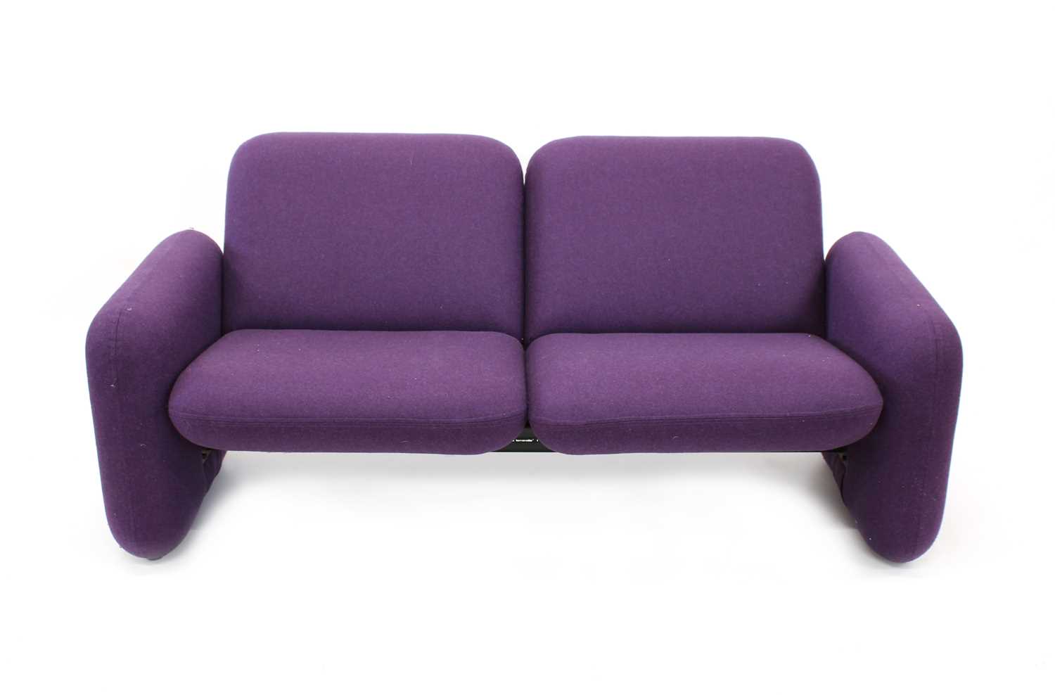 Raymond Wilkes (British 1936-) for Herman Miller "Chiclet" Two-Seater Sofa