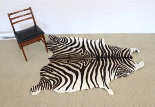 Vintage Zebra Hide Rug