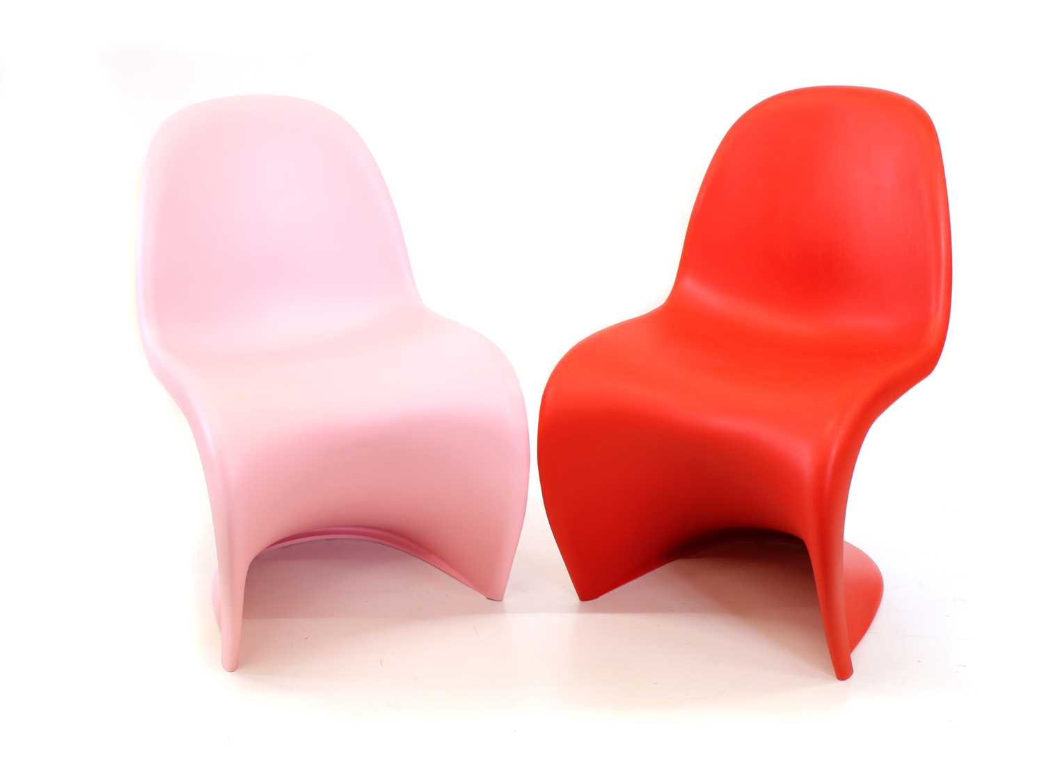 Verner Panton for Vitra Set of Four "Panton" Chairs - Image 3 of 16