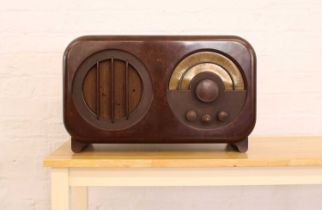 Wells Coates for Ekco (E. K. Cole Ltd.), Southend-On-Sea "Type AC.85" Superhet Radio Receiver