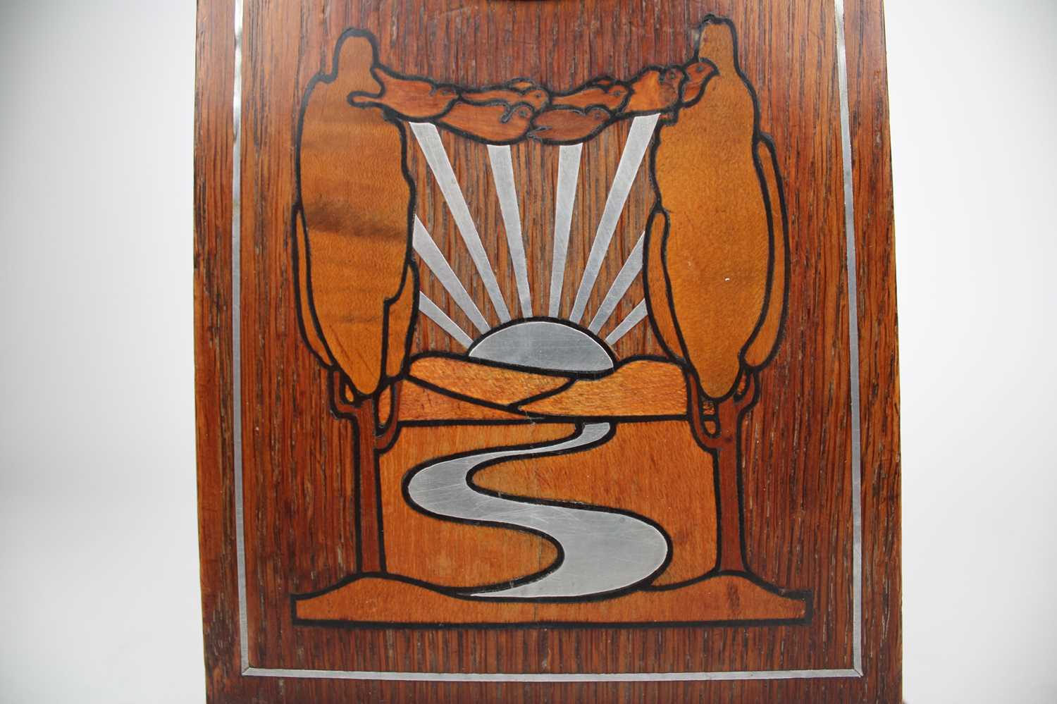 Liberty & Co. Arts & Crafts Oak Cased Mantel Clock - Image 10 of 14