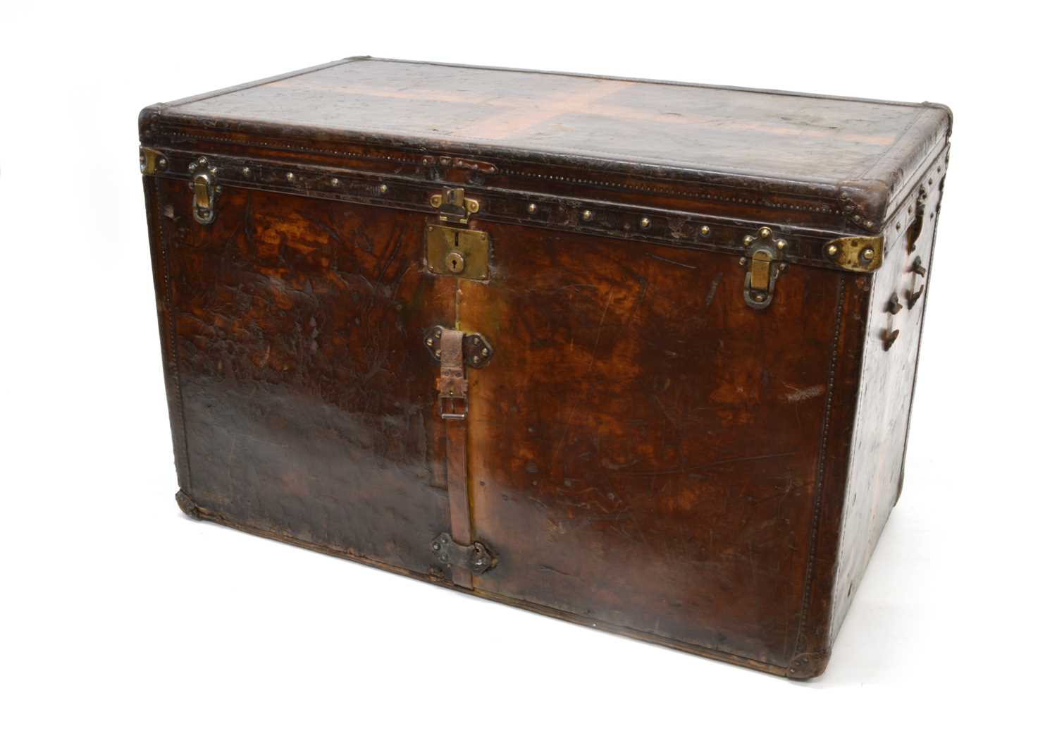 Louis Vuitton Impressive and Early Travelling Trunk - Image 2 of 11