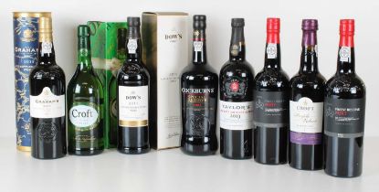 8 bottles Mixed Lot Reserve Port, Late Bottled Vintage Port and Sherry