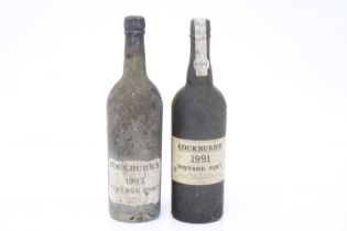2 bottles Cockburn’s Vintage Port