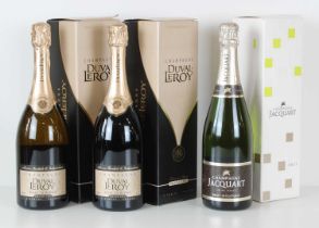 3 bottles Mixed Lot Fine Champagne