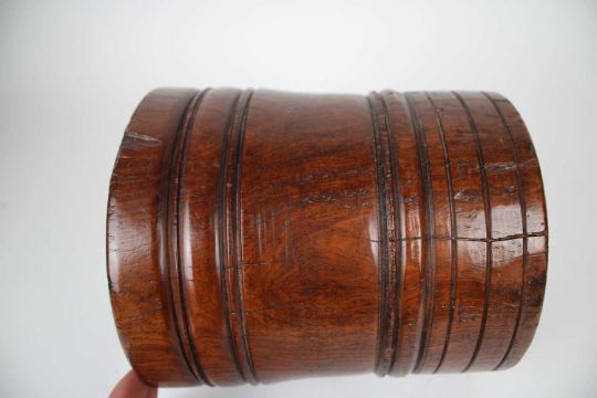 A Large 18th Century Lignum Vitae Mortar and Pestle - Image 17 of 23