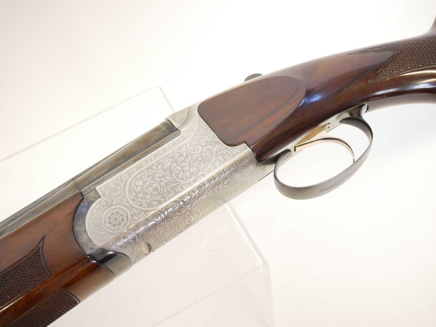 Sabatti Olimpo 12 bore over and under shotgun, serial number 151243, 28inch multichoke barrels, five - Image 9 of 12