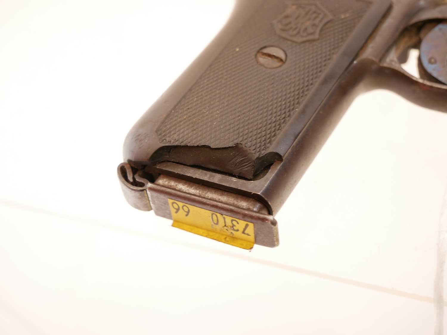 Deactivated Mauser Model 1910 6.35mm semi automatic pistol, serial number 368952, 2inch barrel. - Image 8 of 11