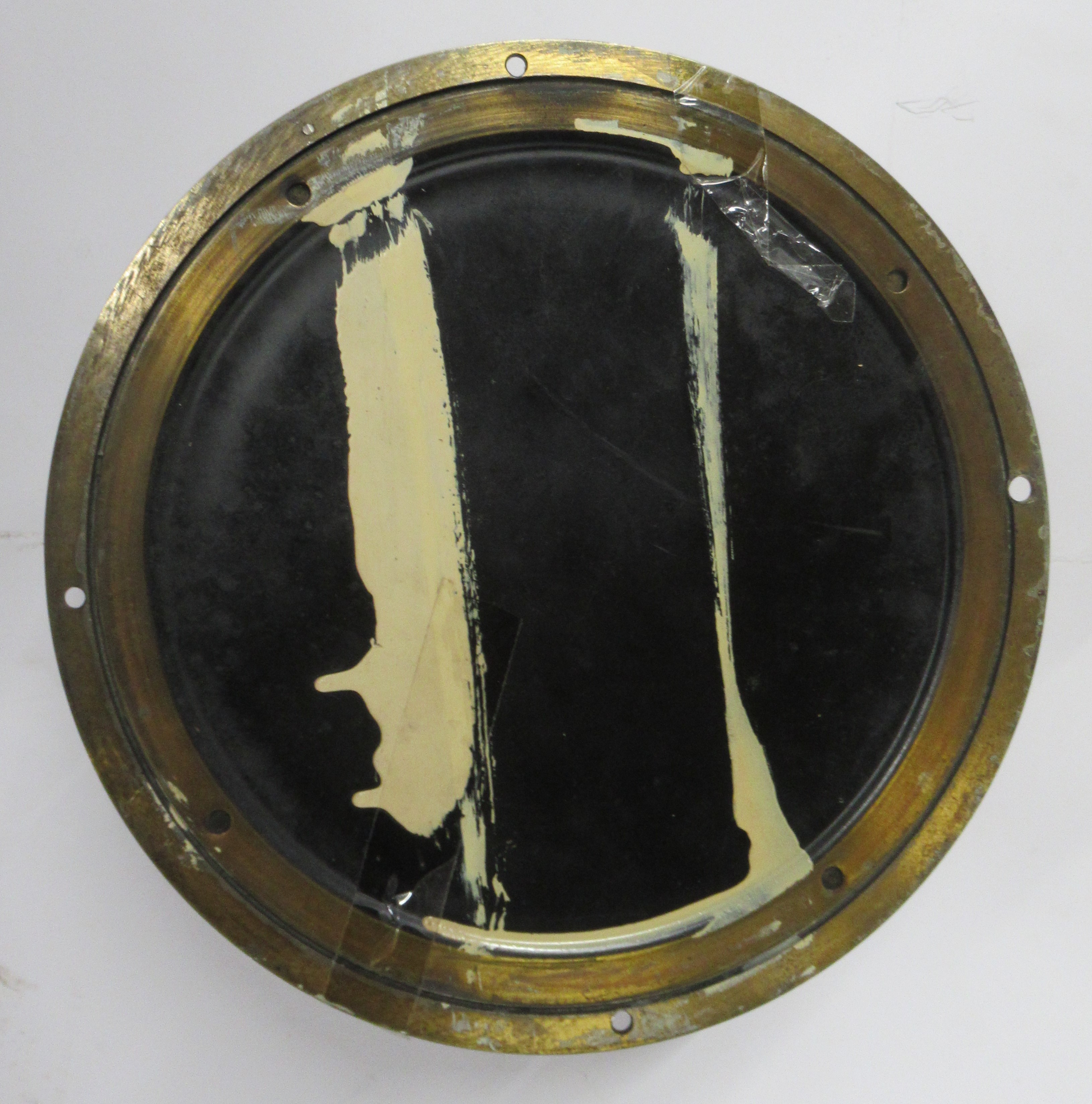 A Smith Astral brass cased wall clock - Bild 2 aus 2