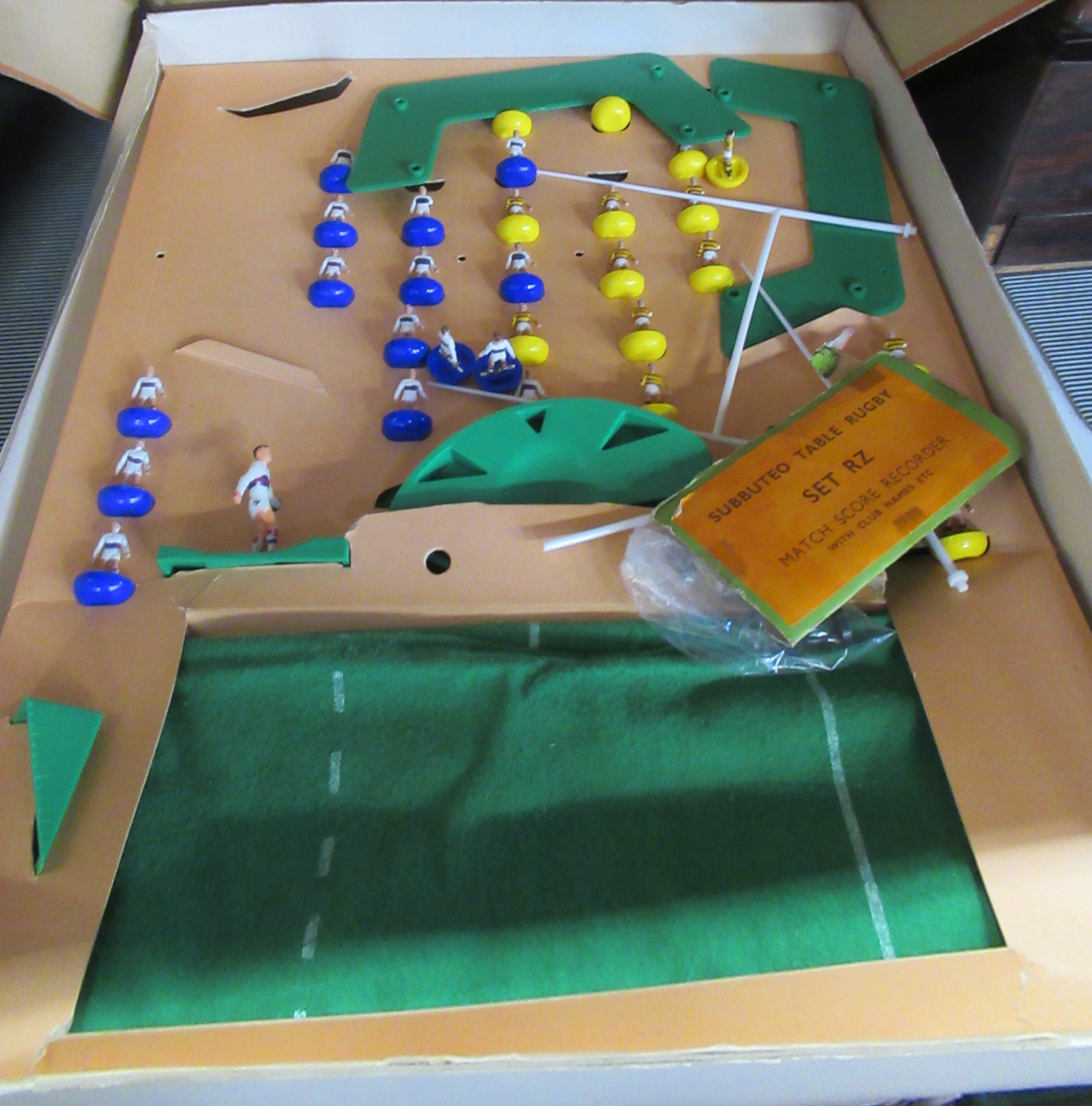 A Subbuteo Table Rugby game - Image 2 of 2
