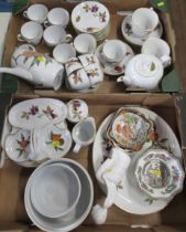 A collection of Royal Worcester Evesham and other china