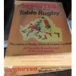 A Subbuteo Table Rugby game