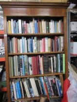 A collection of books to include bibles etc