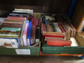 Two boxes of books