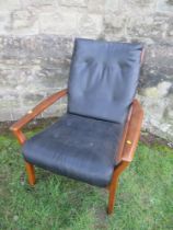 A mid century Cinque armchair