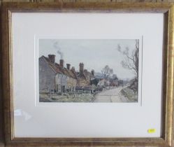 Claude Muncaster, watercolour, Chalkshire, Bucks, 9ins x 13.5ins
